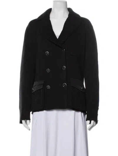 Pre-owned Chanel 2025 Paris-hangzhou Sweater In Black