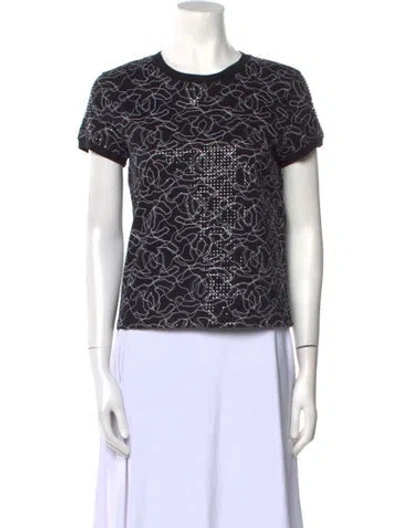 Pre-owned Chanel 2025 Paris-marseille Top In Black