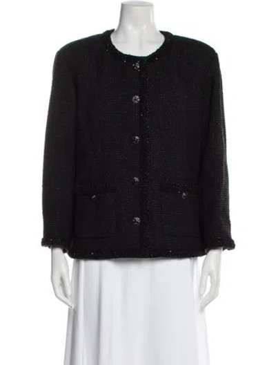 Pre-owned Chanel 2025 Tweed Pattern Jacket In Multi