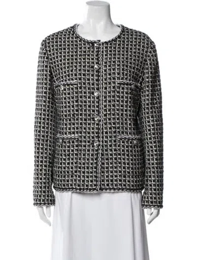 Pre-owned Chanel 2025 Tweed Pattern Jacket W/ Tags In Multi