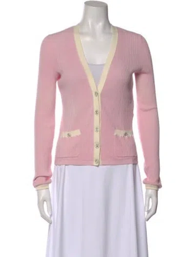 Pre-owned Chanel 2025 V-neck Sweater In Multi
