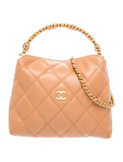 Pre-owned Chanel 2025 Way Clutch With Chain In Neutral