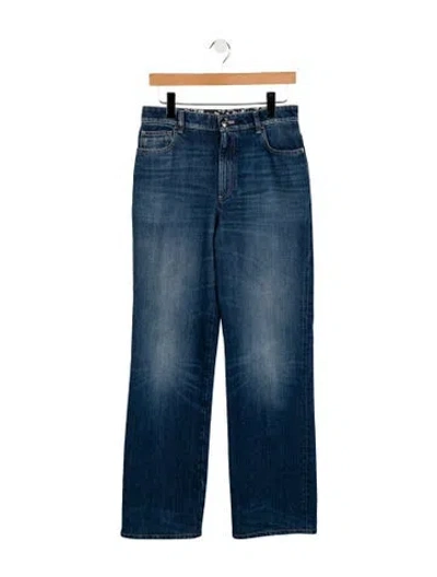 Pre-owned Chanel 2025 Wide Leg Jeans In Blue