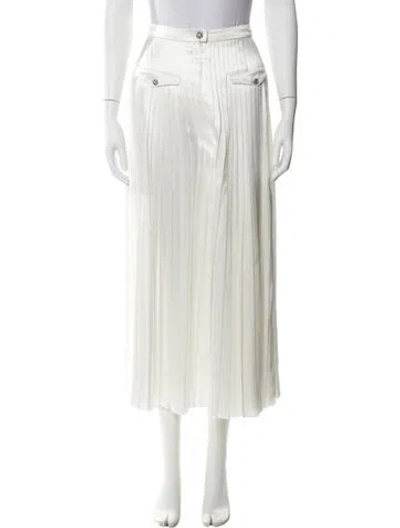 Pre-owned Chanel 2025 Wide Leg Pants In Neutral