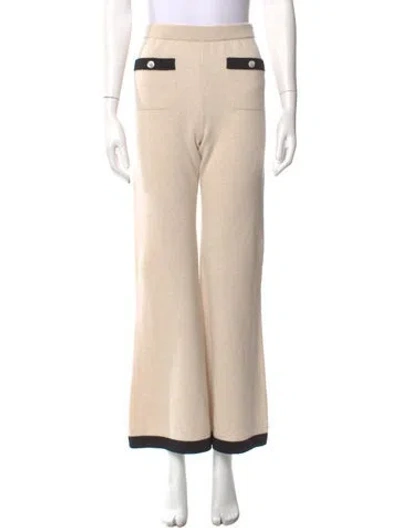 Pre-owned Chanel 2025 Wide Leg Pants In Neutral