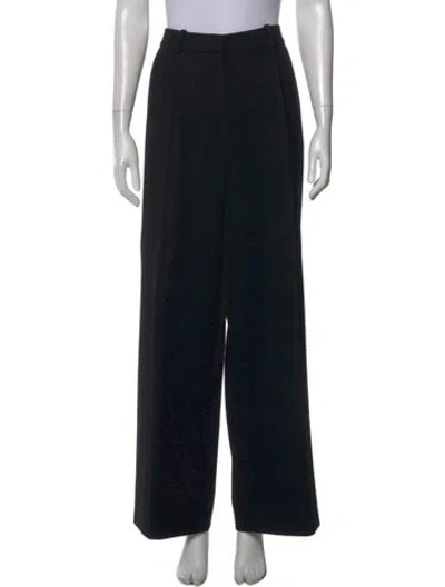 Pre-owned Chanel 2025 Wide Leg Pants W/ Tags In Black