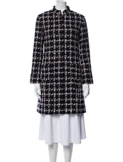 Pre-owned Chanel 2025 Wool Coat W/ Tags In Black