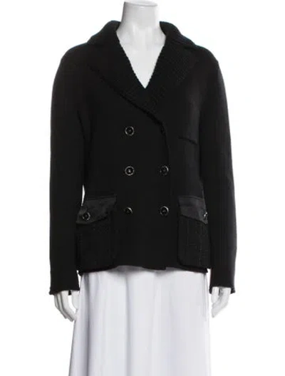 Pre-owned Chanel 2025 Wool Sweater In Black
