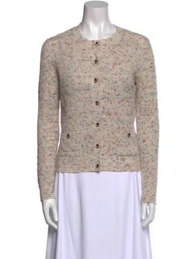 Pre-owned Chanel 2025 Wool Sweater In Neutrals