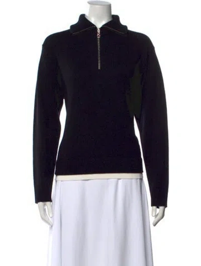 Pre-owned Chanel 2026 Cashmere Sweater W/ Tags In Black/white