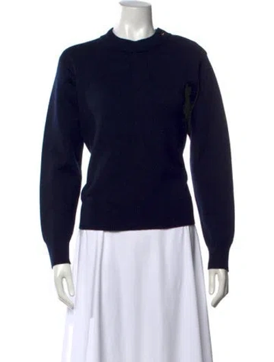 Pre-owned Chanel 2026 Cashmere Sweater W/ Tags In Blue