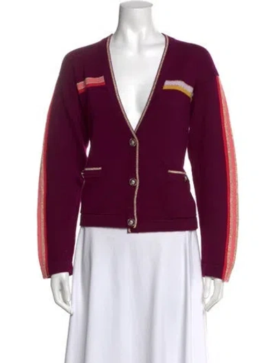 Pre-owned Chanel 2026 Cashmere Sweater W/ Tags In Purple