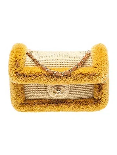 Pre-owned Chanel 2026 Coco Beach Flap Bag In Neutral