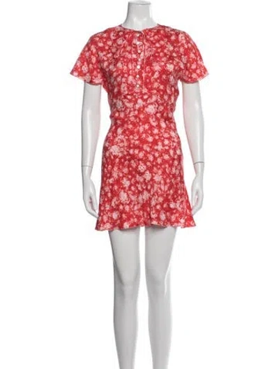 Pre-owned Chanel 2026 Mini Dress W/ Tags In Red