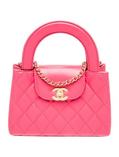 Pre-owned Chanel 2026 Nano Kelly Shopper W/ Tags In Pink
