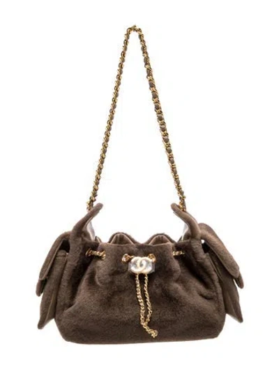 Pre-owned Chanel 2026 Paris-new York Mini 25 Hobo In Brown
