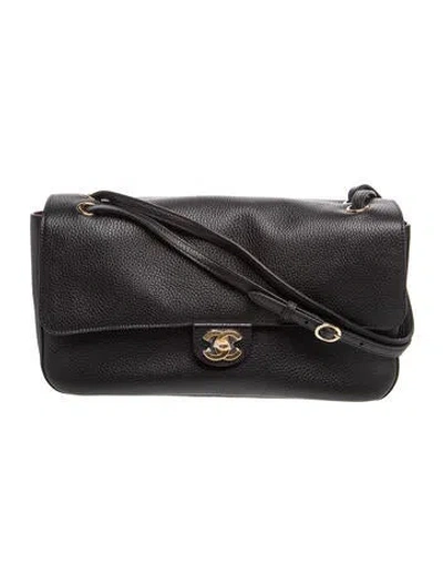 Pre-owned Chanel 2026 Small Souplissimo Maxi Flap Bag In Black