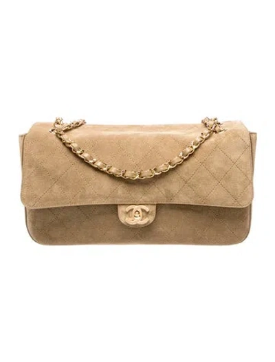 Pre-owned Chanel 2026 Small Souplissimo Maxi Flap Bag In Neutrals