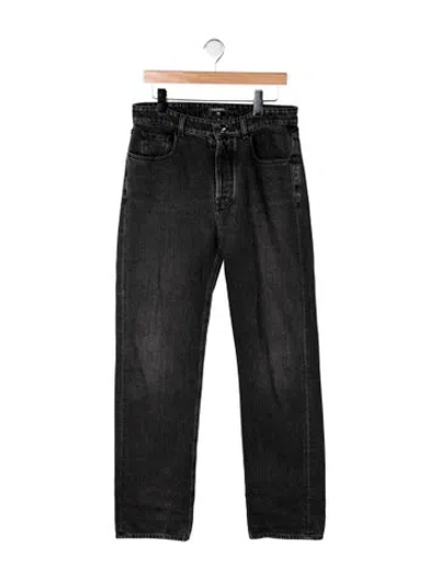Pre-owned Chanel 2026 Straight Leg Jeans In Grey