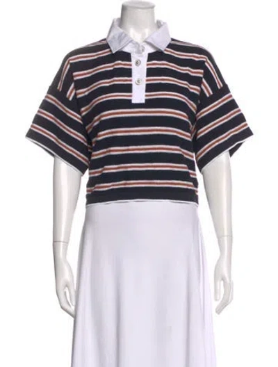 Pre-owned Chanel 2026 Striped Polo In Multi