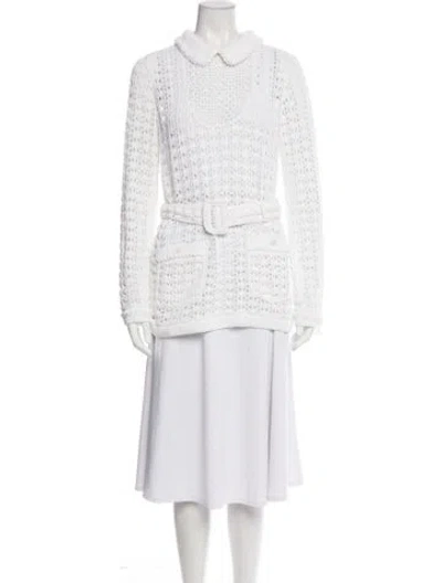 Pre-owned Chanel 2026 Sweater In White