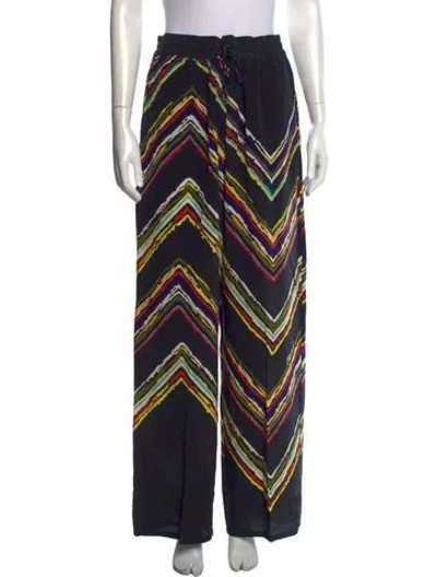 Pre-owned Chanel 2026 Wide Leg Pants In Black
