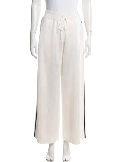 Pre-owned Chanel 2026 Wide Leg Pants In Neutrals