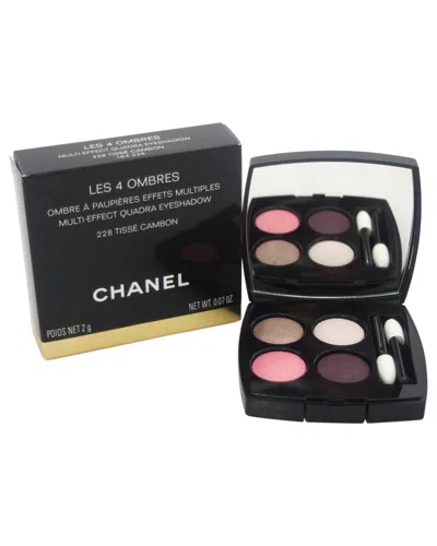 CHANEL CHANEL # 228 TISSE CAMBON 0.07OZ LES 4 OMBRES MULTI-EFFECT QUADRA EYESHADOW