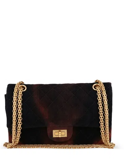 Pre-owned Chanel 2.55 Reissue Shoulder Bag In 蓝色