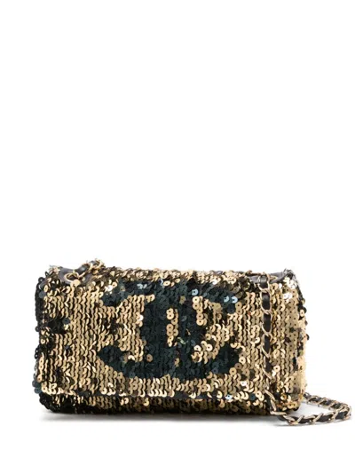 Pre-owned Chanel 2.55 Shoulder Bag In Blue