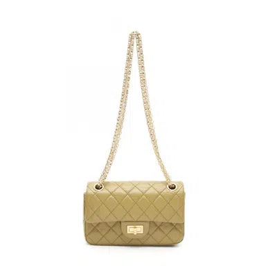 Pre-owned Chanel 2.55 Shoulder Bag () In Green