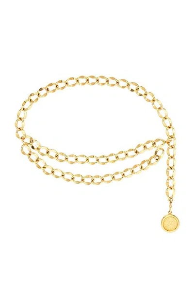 Pre-owned Chanel 31 Rue Cambon Chain Belt In Gold