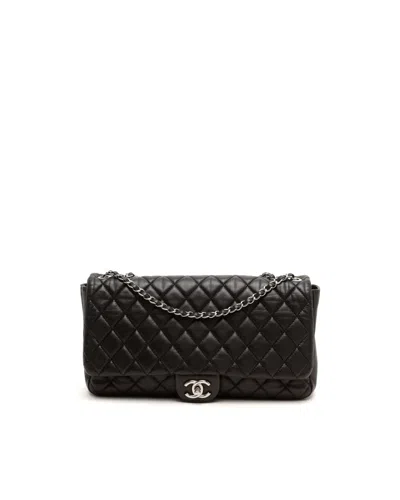 Chanel 31 Rue Cambon Single Flap Bag In Black