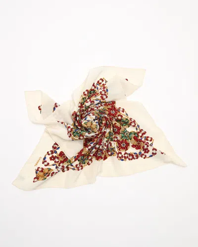 Pre-owned Chanel 90 Silk Scarf