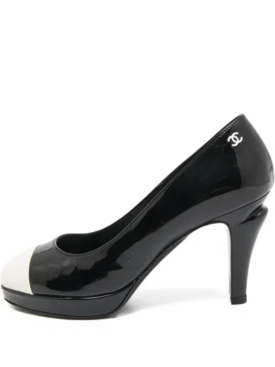 Pre-owned Chanel 90mm Patent-leather Pumps