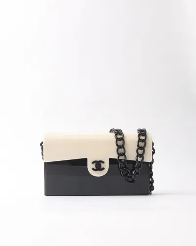 Pre-owned Chanel Acrylic Single Flap Bag