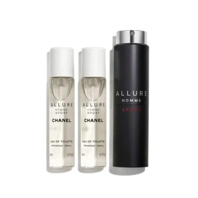 Chanel Allure Homme Sport Eau De Toilette Refillable Travel Spray In White