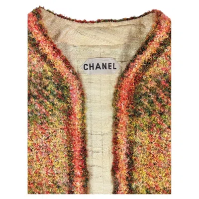 Pre-owned Chanel An Early Mademoiselle  Couture Skirt Suit In Mohair Plaid Circa 1955-1960 In Brown