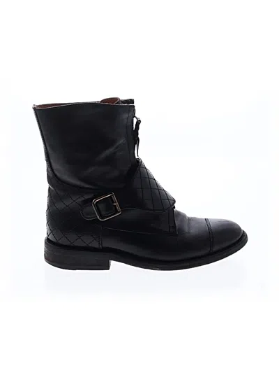 Pre-owned Chanel Ankle Boots In Black