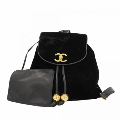 Pre-owned Chanel Backpack () In Black
