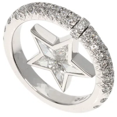 Pre-owned Chanel Band Ring () In Silver