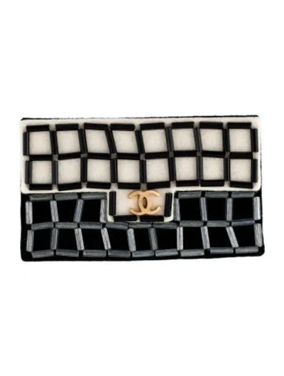 Pre-owned Chanel Bead Pin Brooch In Multi