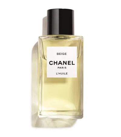 Chanel Beige  Les Exclusifs De  Body Oi - Huile Corps In White