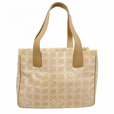 Pre-owned Chanel Beige Nylon Tote Bag ()