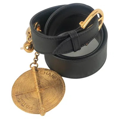 Pre-owned Chanel Belt In Black