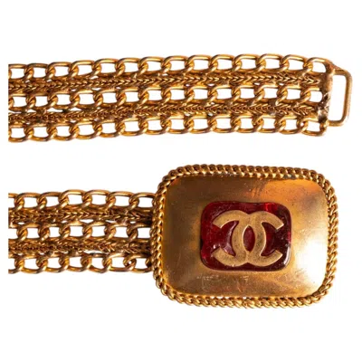 Pre-owned Chanel Belt Haute Couture By Coco  Circa 1960 In Brown