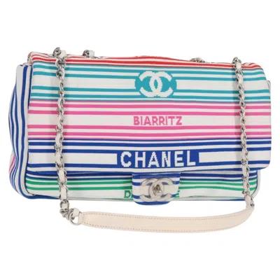 Pre-owned Chanel Biarritz Multicolour Canvas Shoulder Bag ()
