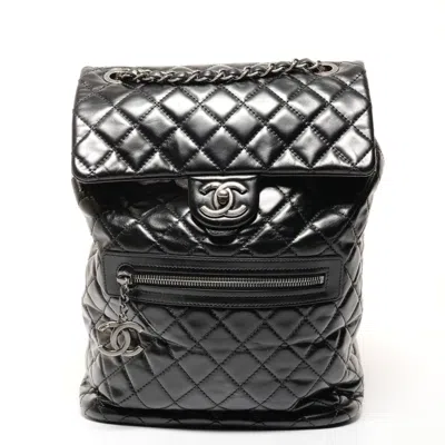 Pre-owned Chanel Black Backpack ()