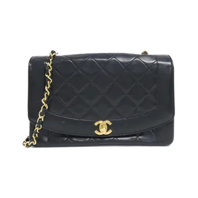 Pre-owned Chanel Black Bordeaux Leather Shoulder Bag ()