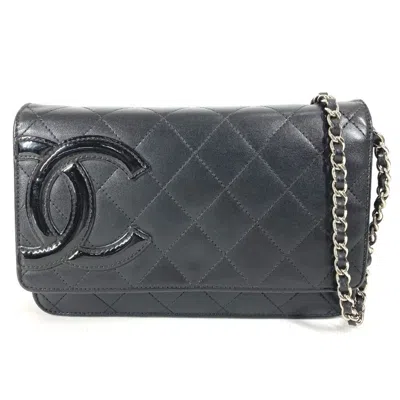Pre-owned Chanel Black Cambon Ligne Shoulder Bag ()